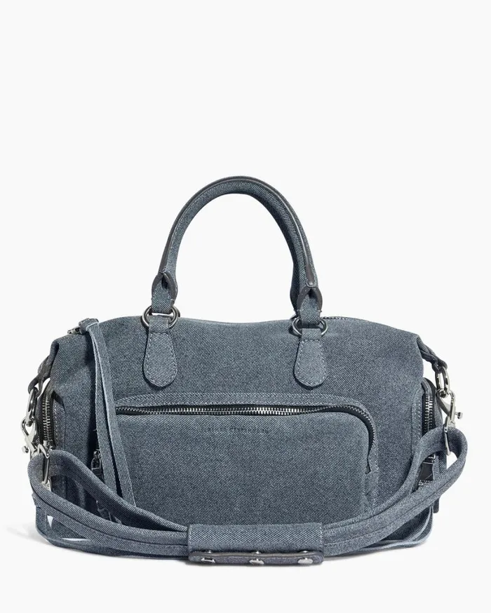 Away We Go Satchel Dark Denim Women Aimee Kestenberg Satchels