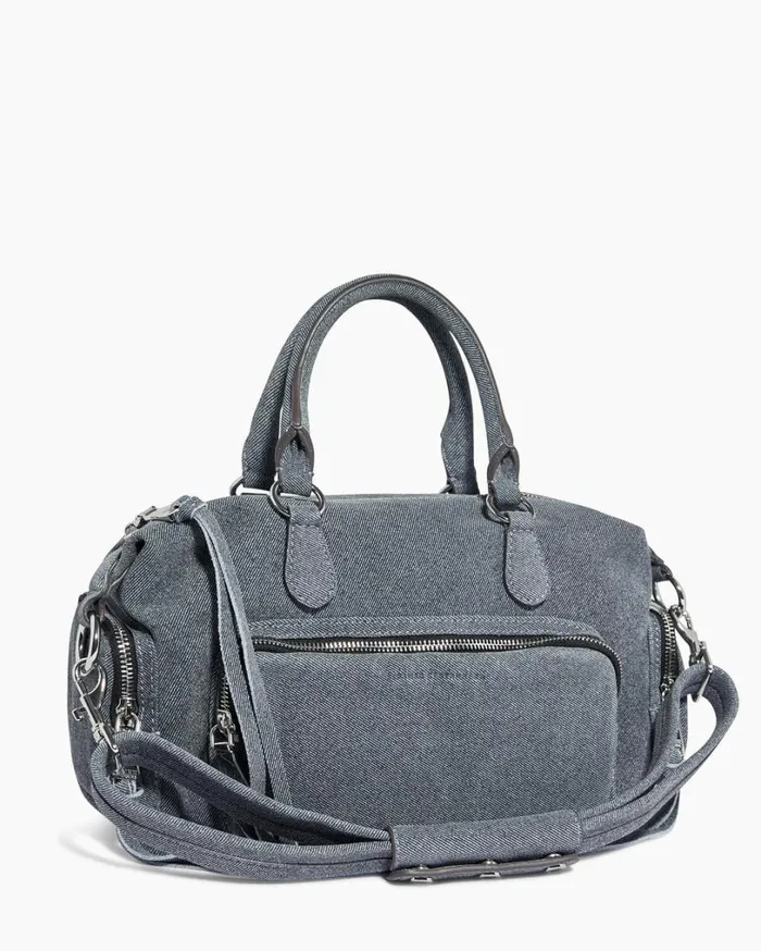 Away We Go Satchel Dark Denim Women Aimee Kestenberg Satchels