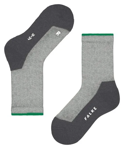 Babies and Kids Active Everyday Kids Socks Light Grey FALKE Socks