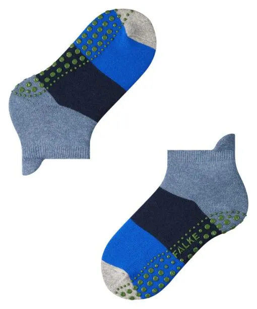 Babies and Kids Colour Block Kids House Socks Denim FALKE House Socks