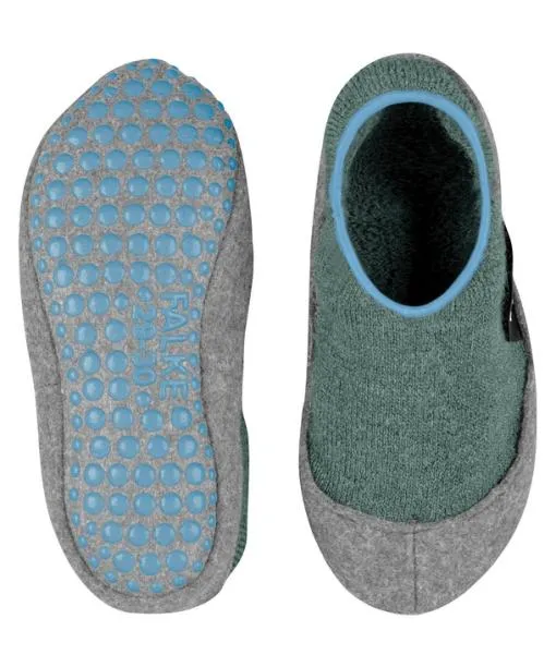 Babies and Kids Cosyshoe Kids Slippers Dark Jade FALKE House Socks
