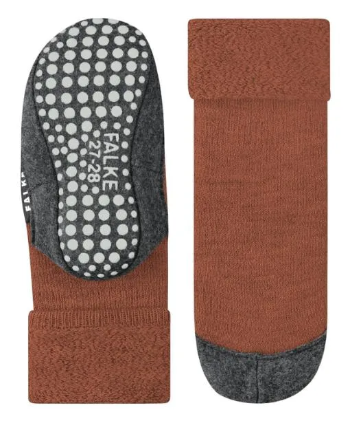 Babies and Kids Cosyshoe Minis Kids Slippers Rust FALKE House Socks