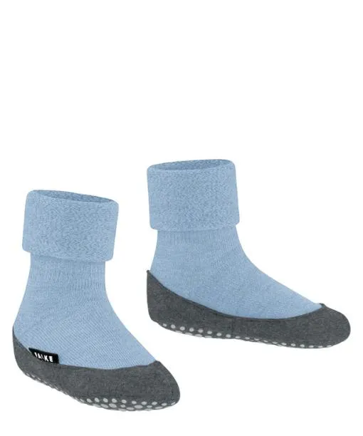 Babies and Kids Cosyshoe Teens Kids Slippers Angel Blue FALKE House Socks