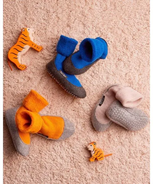 Babies and Kids Cosyshoe Teens Kids Slippers Angel Blue FALKE House Socks