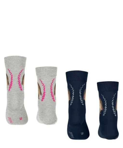 Babies and Kids Horse 2Pack Kids Socks Sortiment FALKE Socks