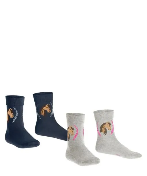 Babies and Kids Horse 2Pack Kids Socks Sortiment FALKE Socks
