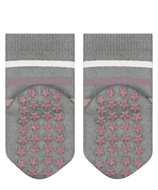 Babies and Kids Multi Stripe Babies Socks Light Grey FALKE Baby Socks