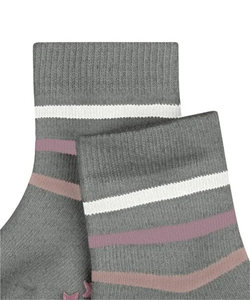 Babies and Kids Multi Stripe Babies Socks Light Grey FALKE Baby Socks