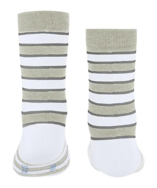 Babies and Kids Simple Stripes Kids Socks Storm Grey FALKE Socks