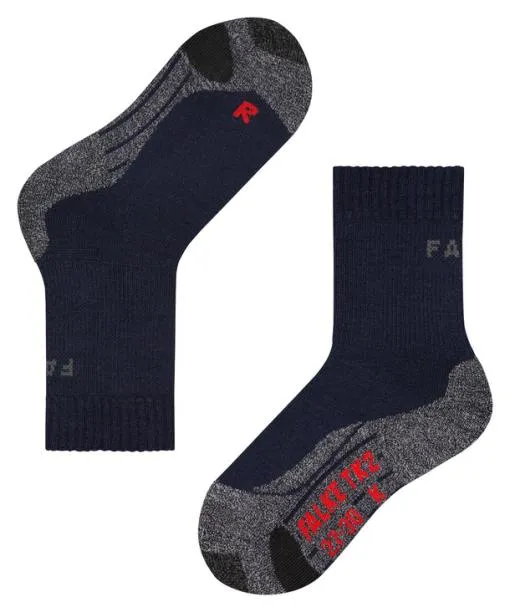 Babies and Kids TK2 Kids Trekking Socks Marine FALKE Running and Trekking Socks