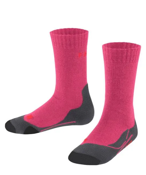 Babies and Kids TK2 Kids Trekking Socks Rose FALKE Running and Trekking Socks