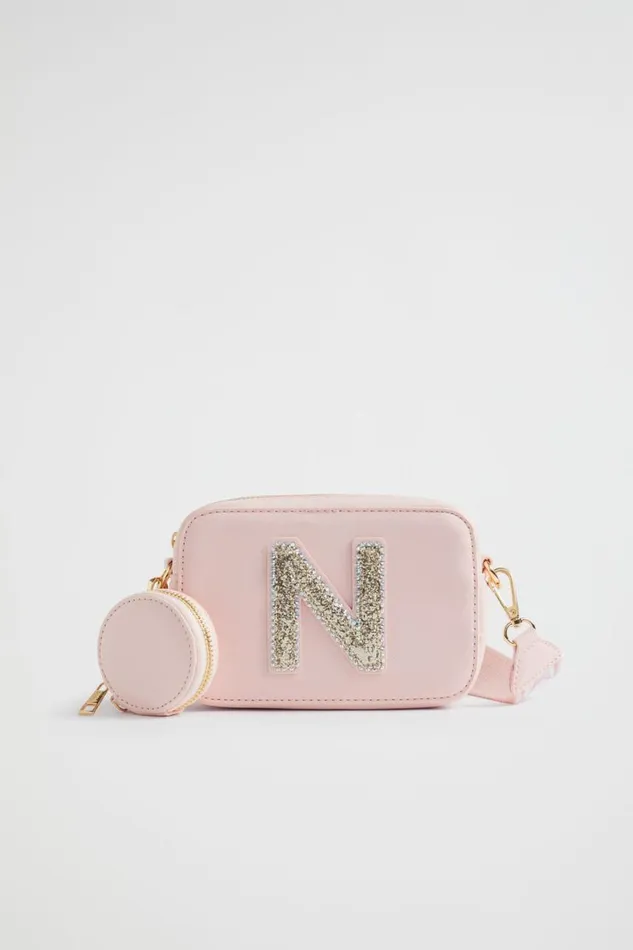 Bags Girl Seed Heritage Glitter Initial Bag N