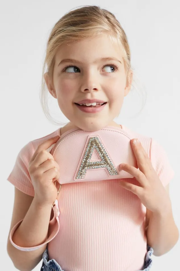 Bags Girl Seed Heritage Glitter Initial Purse Y