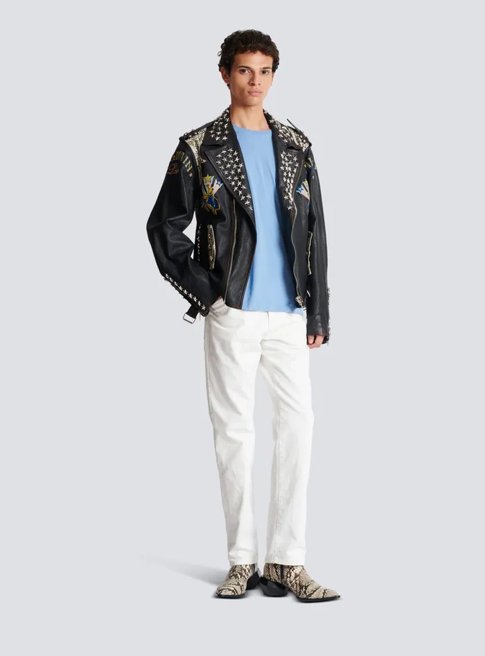 Balmain Denim Men White Denim Jeans White