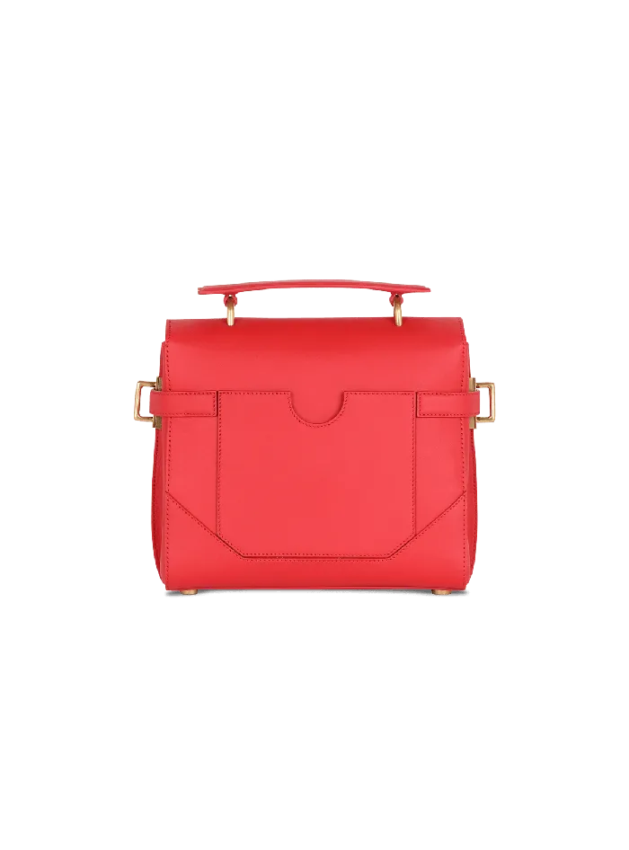 Balmain Handbags Women Smooth Leather BBuzz 23 Bag Red