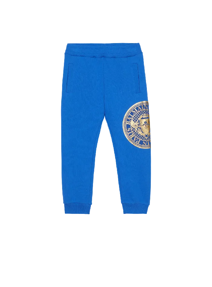 Balmain Kids 039Coin039 Joggers Blue