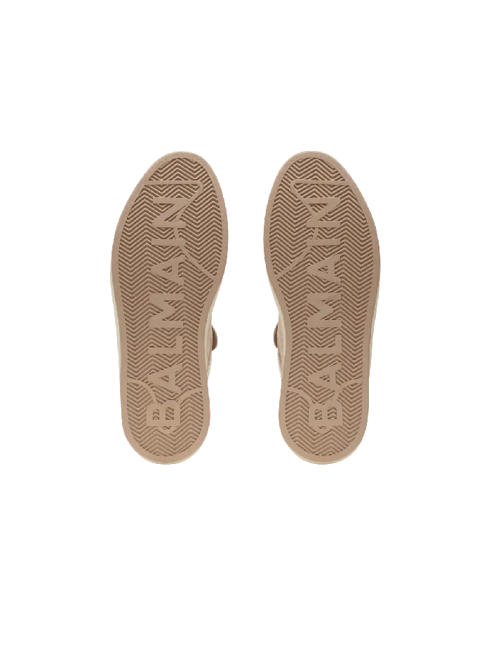 Balmain Sneakers Women BCourt Flip Trainers In Calfskin Pink