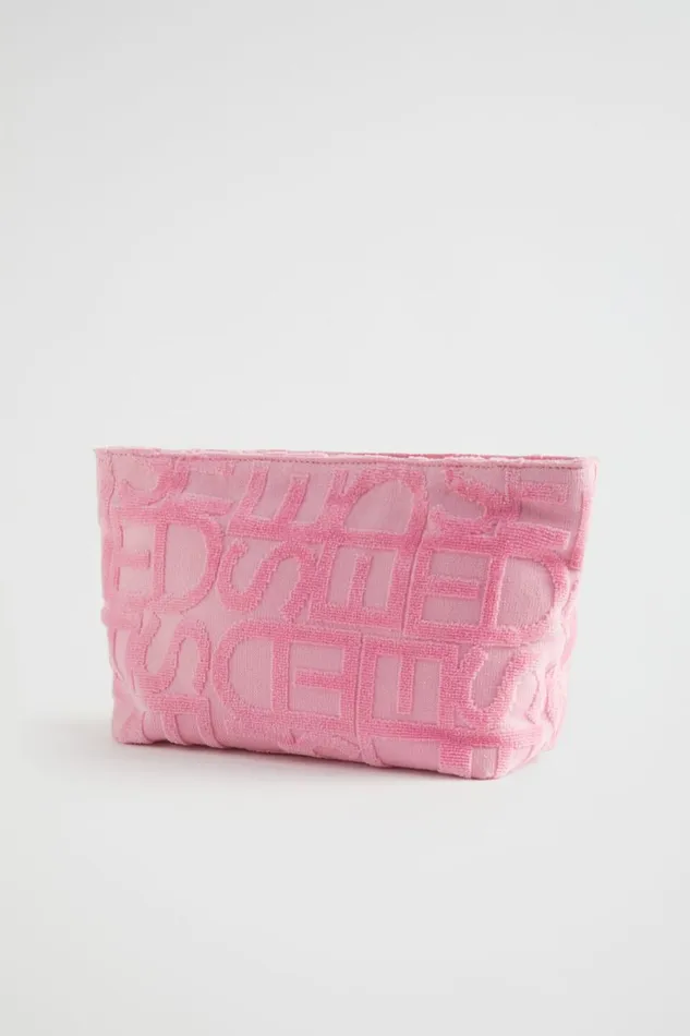 Beach Bags Woman Seed Heritage Seed Logo Pouch Candy Pink