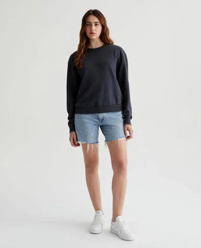 Becke Short Glory Days Moonwash Women AG Jeans Denim