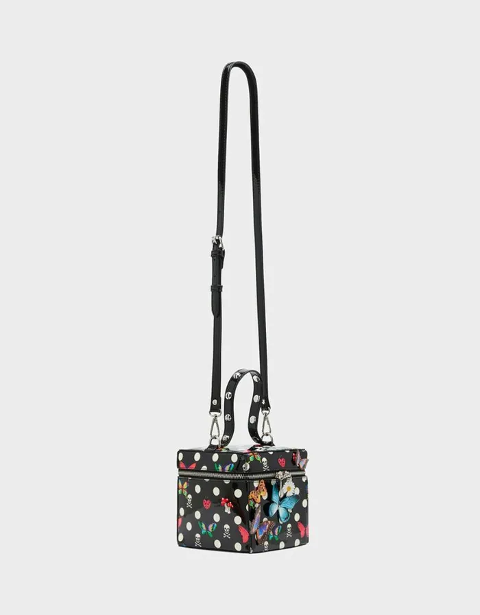 Betsey Johnson Women BUTTERFLY BOX BAG DOTS Betsey Johnson Women BUTTERFLY BOX BAG DOTS