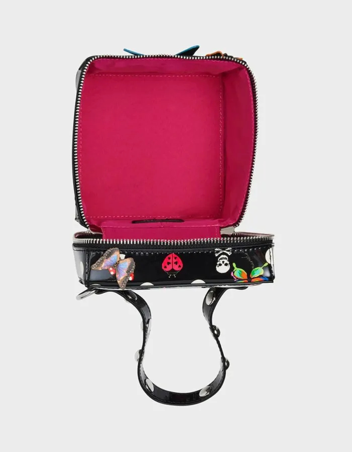 Betsey Johnson Women BUTTERFLY BOX BAG DOTS Betsey Johnson Women BUTTERFLY BOX BAG DOTS