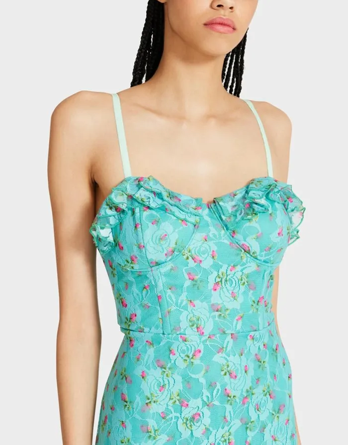 Betsey Johnson Women ELIE MINI DRESS BLUE