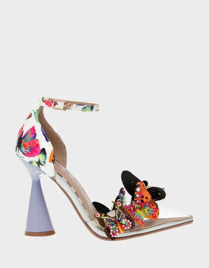 Betsey Johnson Women GIDELLE WHITE MULTI White Multi