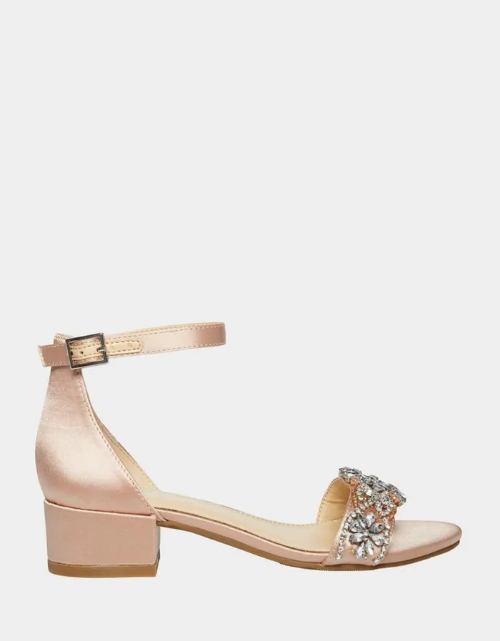Betsey Johnson Women KIDS039 MEL CHAMPAGNE Champagne