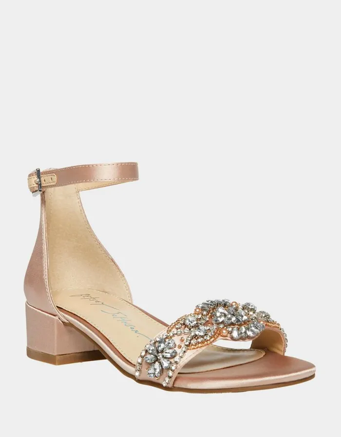 Betsey Johnson Women KIDS039 MEL CHAMPAGNE Champagne
