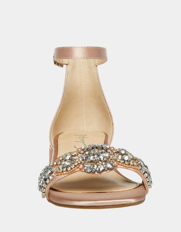 Betsey Johnson Women KIDS039 MEL CHAMPAGNE Champagne