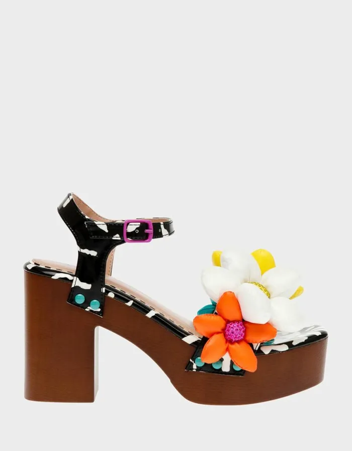 Betsey Johnson Women KINSLEE BLACK MULTI Black Multi