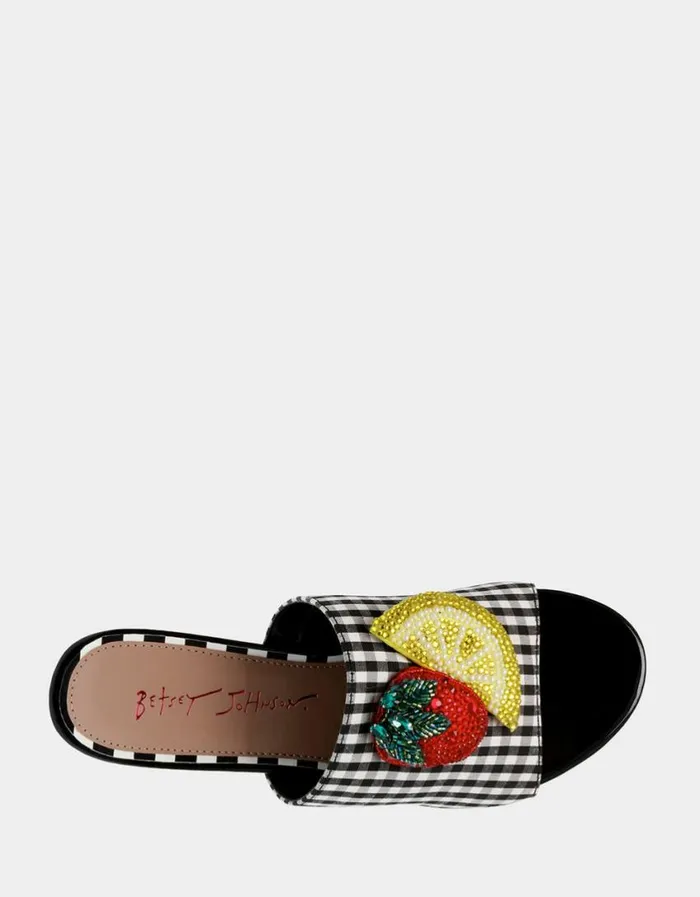 Betsey Johnson Women LINDYY BLACK MULTI