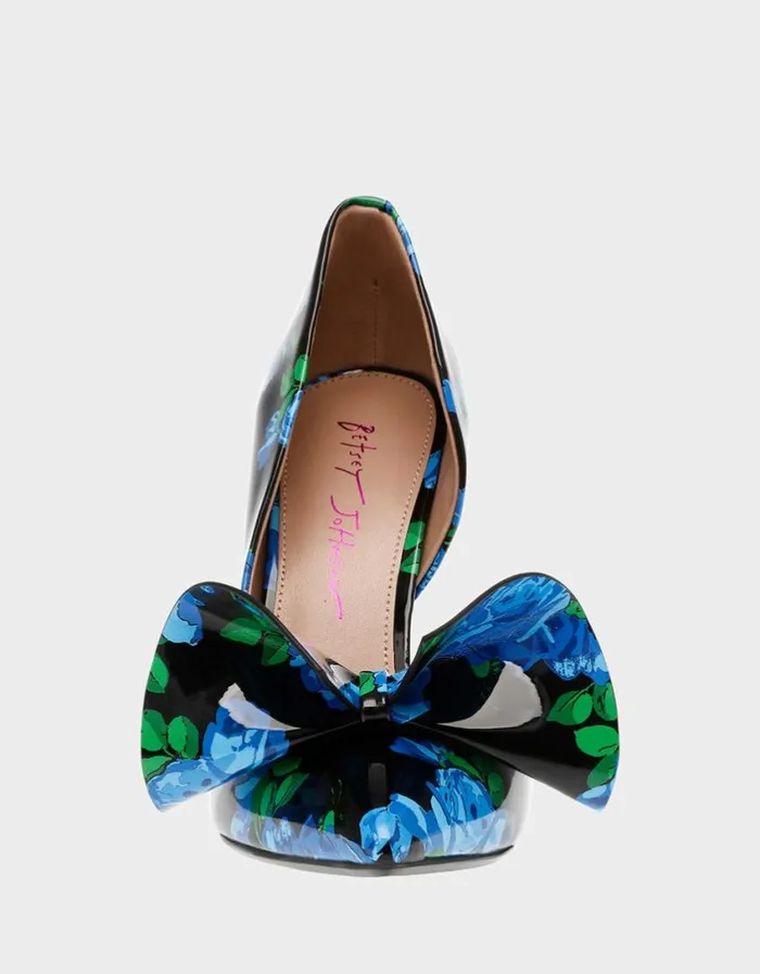 Betsey Johnson Women NOBBLEP BLUE MULTI Blue Multi