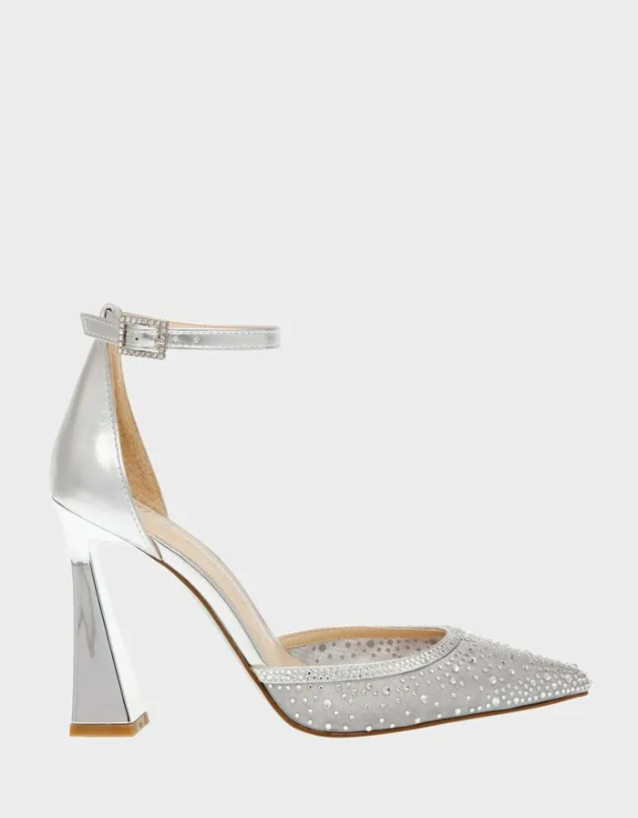 Betsey Johnson Women VIOLA SILVER Silver