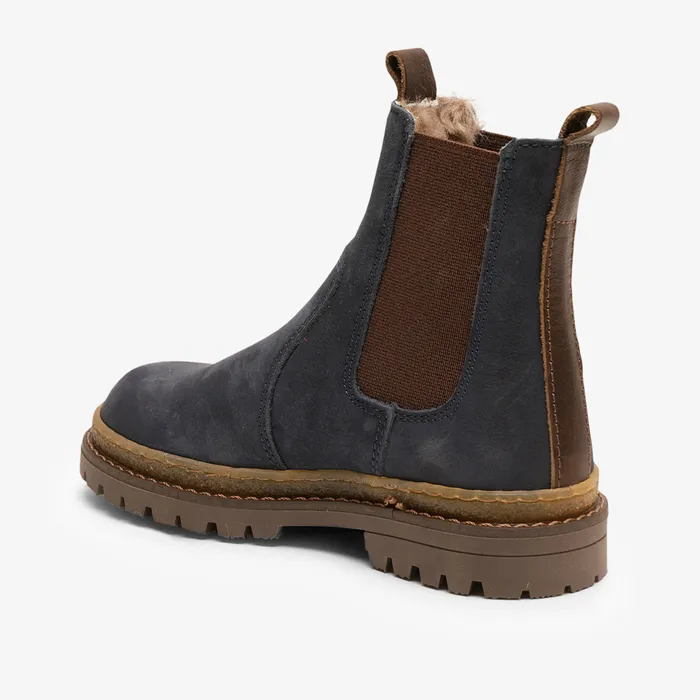 bisgaardshoes neo lamb marine Blue KIDS Winter boots