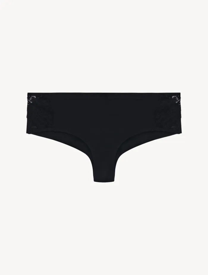 Black Cotton Hipster Briefs Lingerie La Perla Hipster