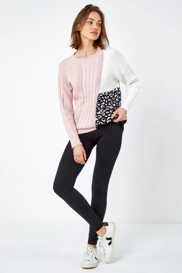 Black Fleece Lined Leggings Women Roman Trousers