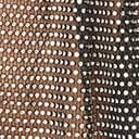 Black Mesh and Silver Rhinestone Headscarf Accessories Unique Vintage Gloves and Scarves