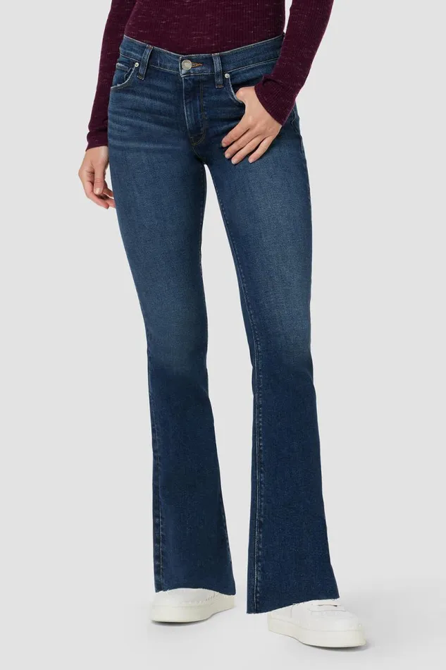 Bootcut Women Hudson Jeans Nico MidRise Barefoot Bootcut Jean Olympic