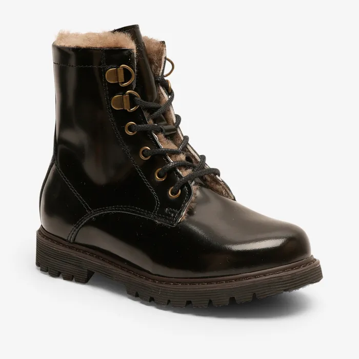 Boots bisgaardshoes KIDS maia lamb black polido Black