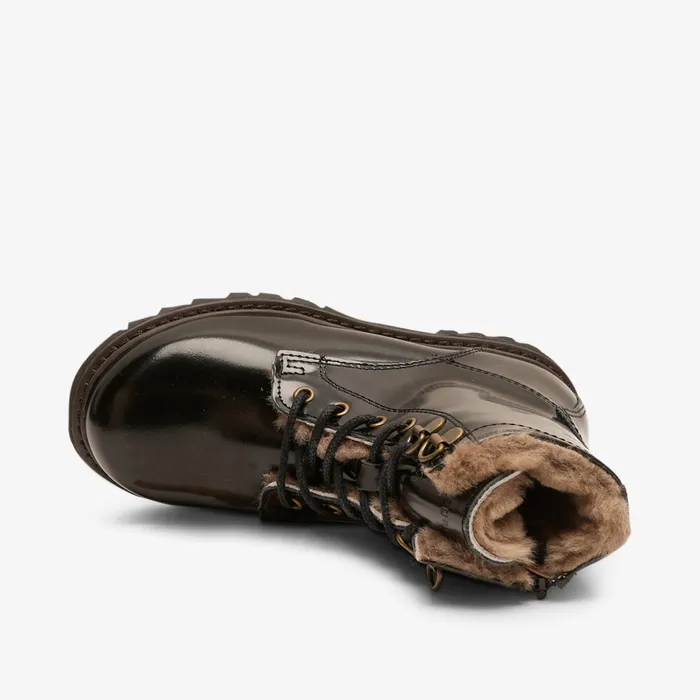 Boots bisgaardshoes KIDS maia lamb black polido Black