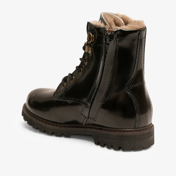 Boots bisgaardshoes KIDS maia lamb black polido Black