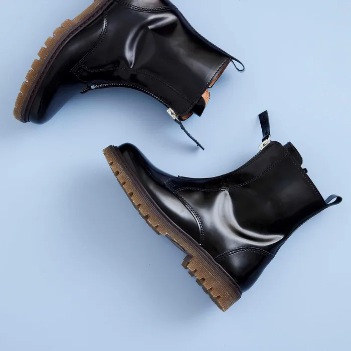 Boots bisgaardshoes KIDS nora black polido Black