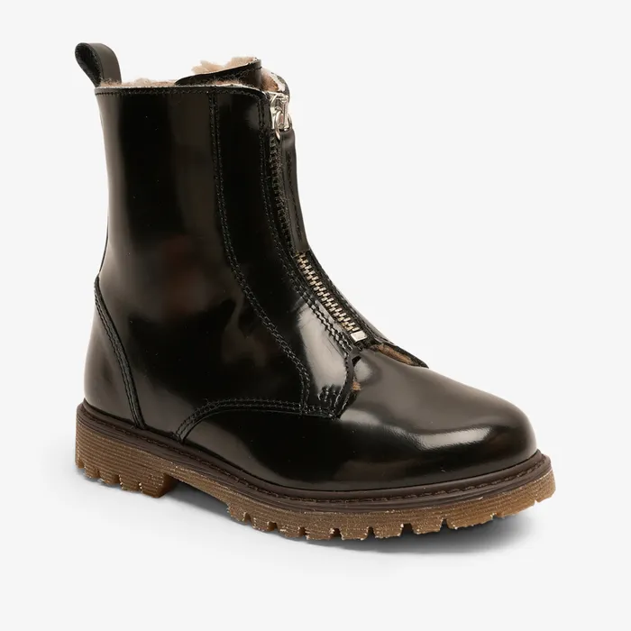 Boots bisgaardshoes KIDS nora lamb black polido Black