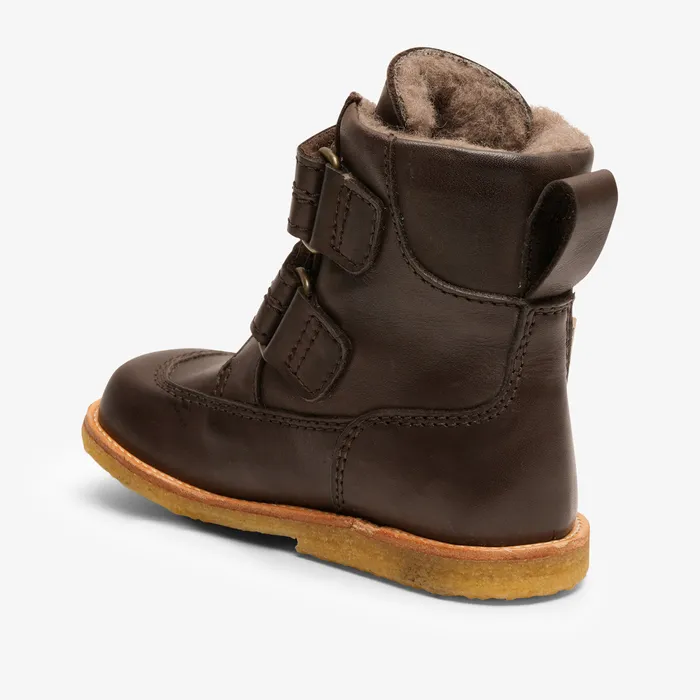 Boots eliah tex dark brown Brown 8211 bisgaardshoes BABY