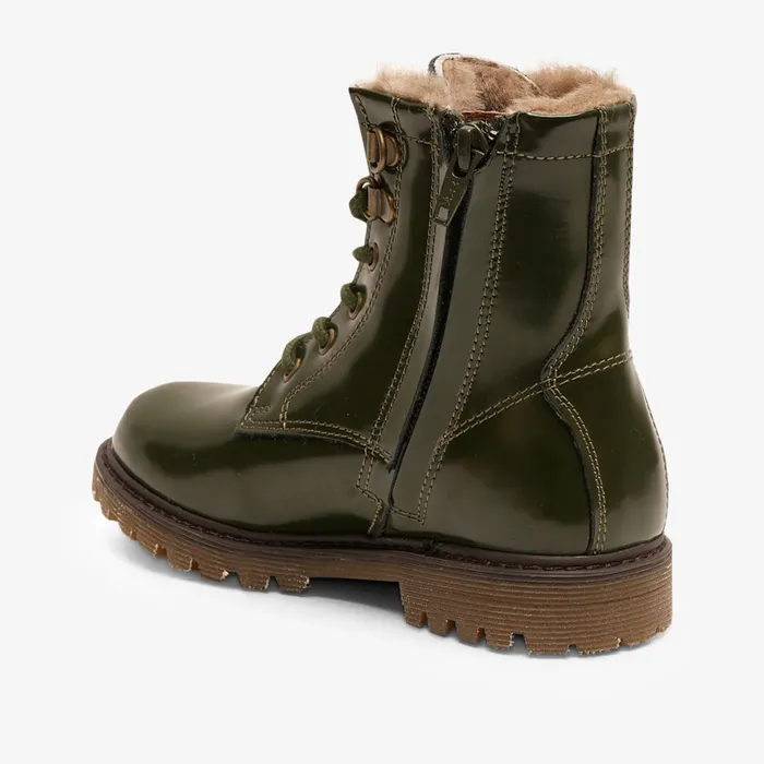 Boots KIDS bisgaardshoes maia lamb green polido Green