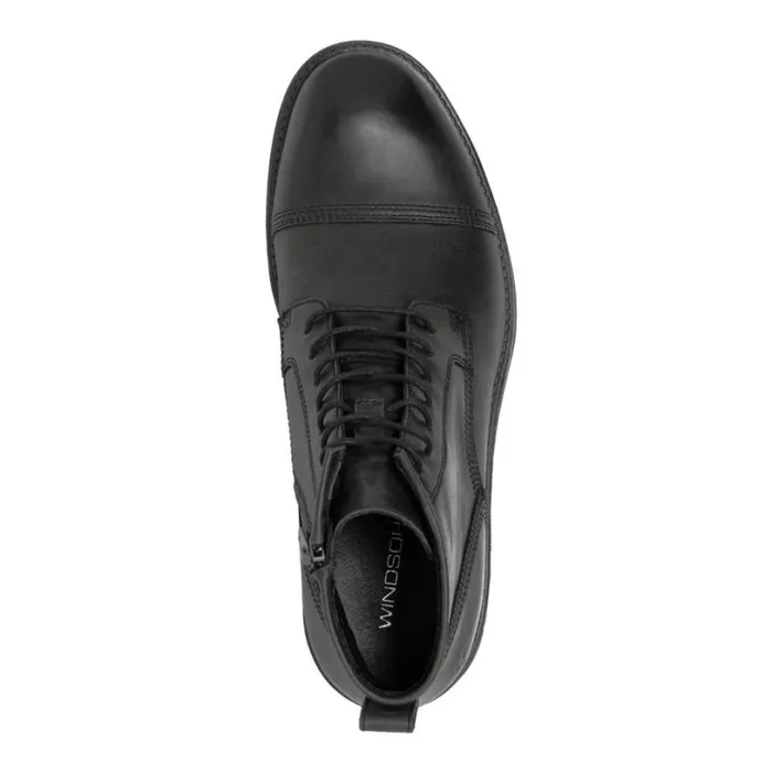 Boots Men Windsor Smith ABEL BLACK LEATHER BOOTS Boots Men Windsor Smith ABEL BLACK LEATHER BOOTS