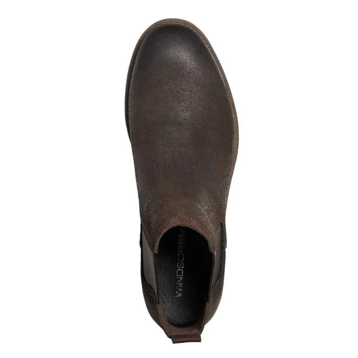 Boots Men Windsor Smith SAXON BROWN OIL SUEDE BOOTS Boots Men Windsor Smith SAXON BROWN OIL SUEDE BOOTS