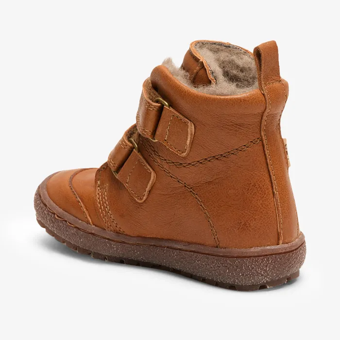 Boots storm tex cognac Brown bisgaardshoes KIDS