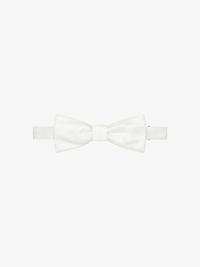 Bow Tie In Silk White Men Givenchy Scarves and Ties